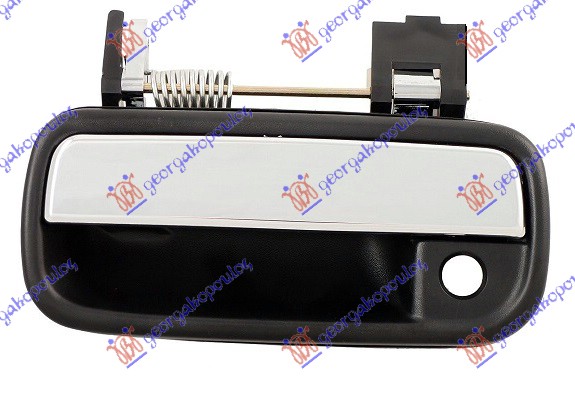 KVAKA PREDNJIH VRATA SPOLJASNJA HROM - LEVO