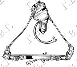 PODIZAC PREDNJEG PROZORA ELEKTRICNI 5 VRATA - DESNO