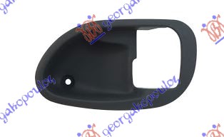 OKVIR UNUTRASNJE KVAKE PREDNJIH/ZADNJIH VRATA SIVI - LEVO