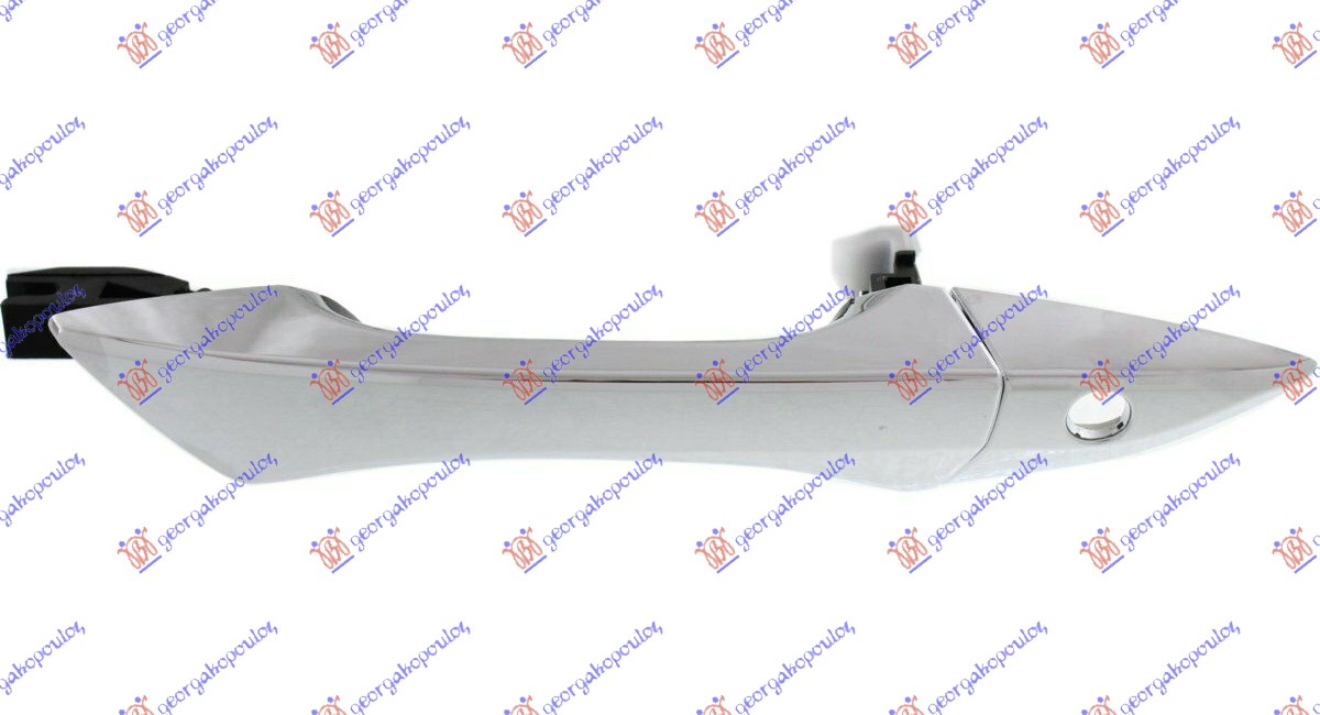 KVAKA PREDNJIH VRATA SPOLJASNJA HROM - LEVO