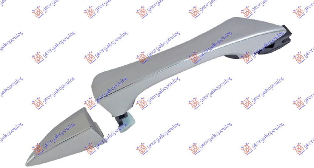 KVAKA ZADNJIH VRATA SPOLJASNJA HROM - LEVO