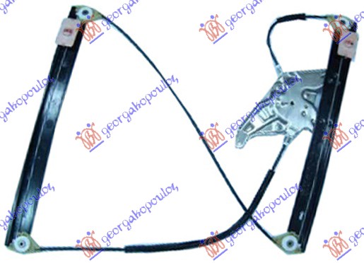 PODIZAC PREDNJEG PROZORA ELEKTRICNI (BEZ MOTORA) - LEVO