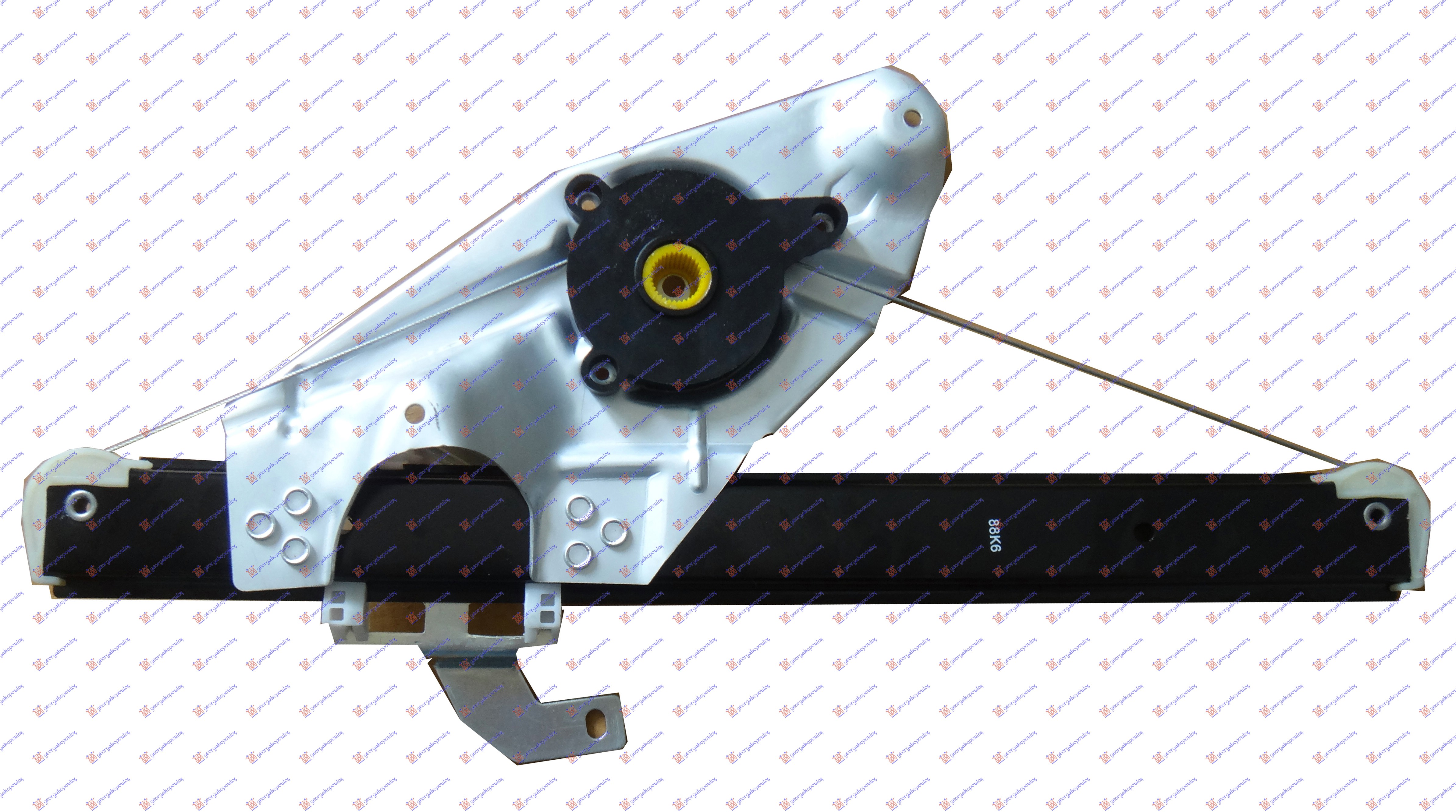 PODIZAC ZADNJEG PROZORA ELEKTRICNI (BEZ MOTORA) - LEVO