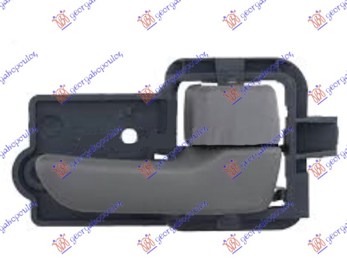 KVAKA PREDNJIH/ZADNJIH VRATA UNUTRASNJA SIVA - DESNO