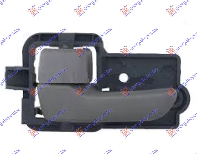 KVAKA PREDNJIH/ZADNJIH VRATA UNUTRASNJA SIVA - LEVO