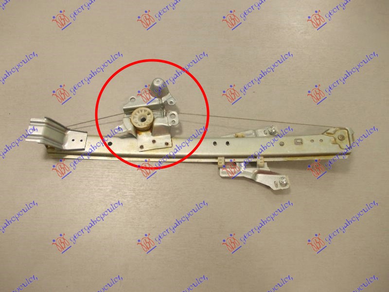 PODIZAC ZADNJEG PROZORA ELEKTRICNI (BEZ MOTORA) 2001- - DESNO