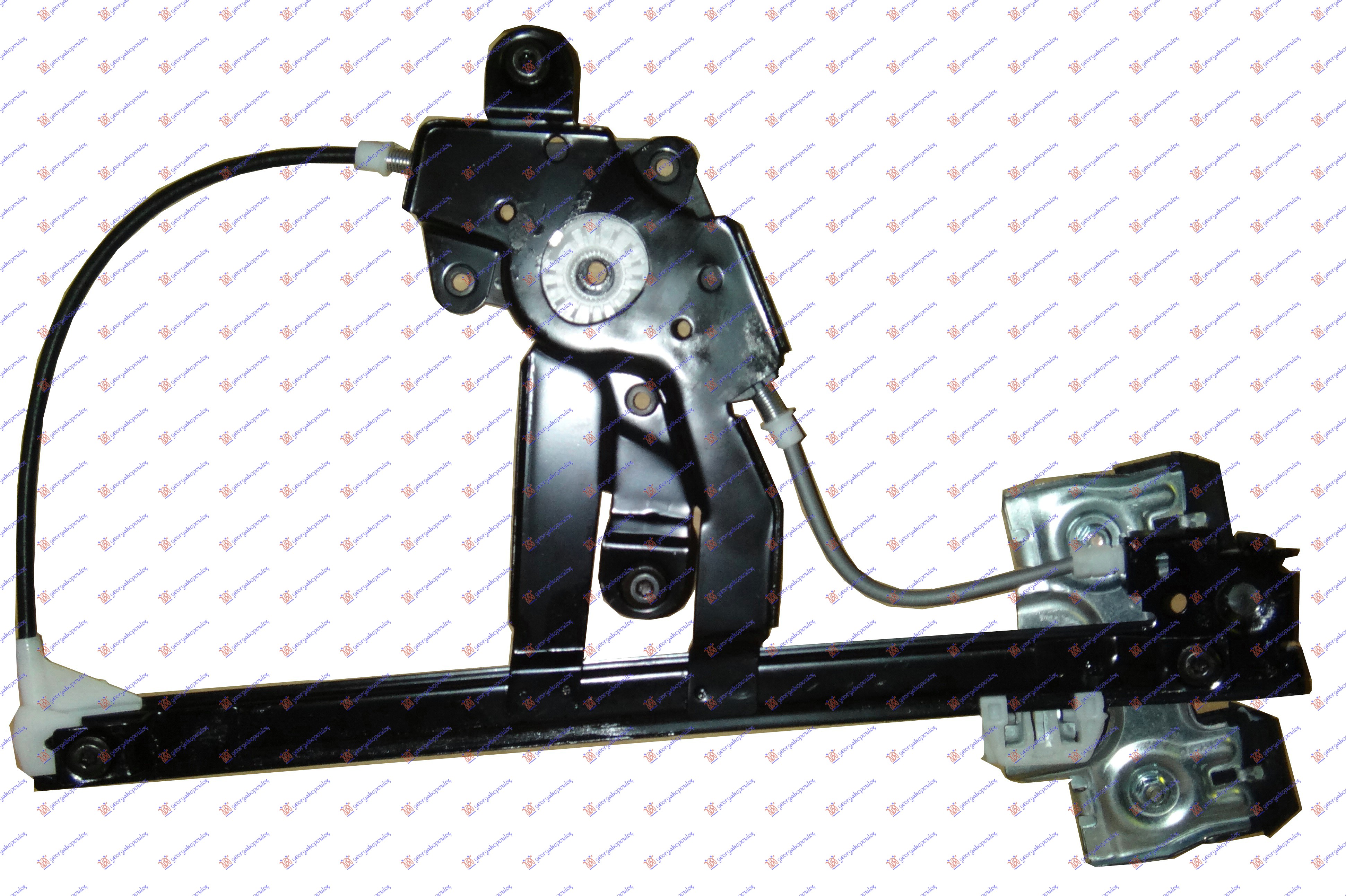 PODIZAC ZADNJEG PROZORA ELEKTRICNI (BEZ MOTORA) - DESNO