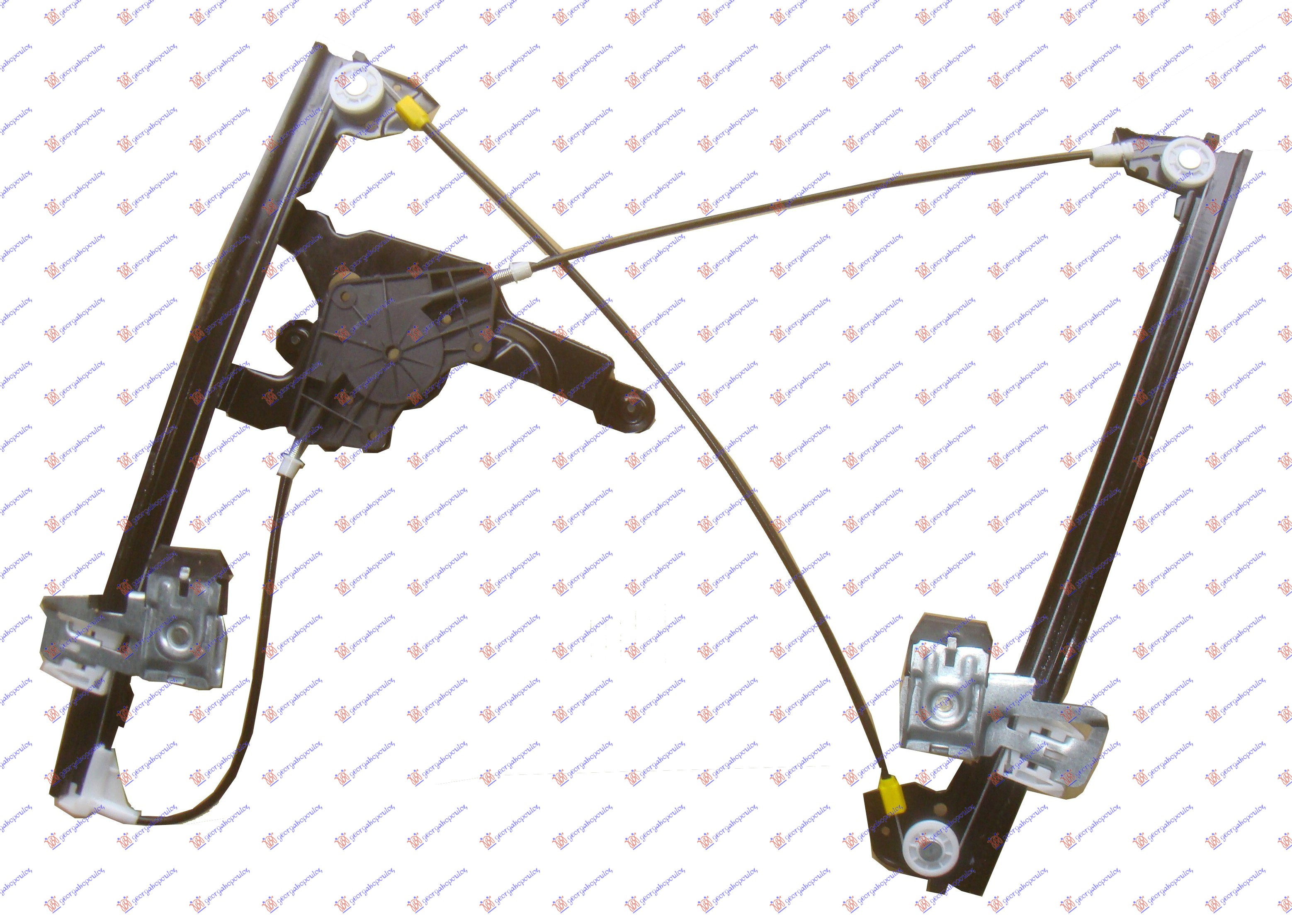 PODIZAC PREDNJEG PROZORA ELEKTRICNI (BEZ MOTORA) - LEVO