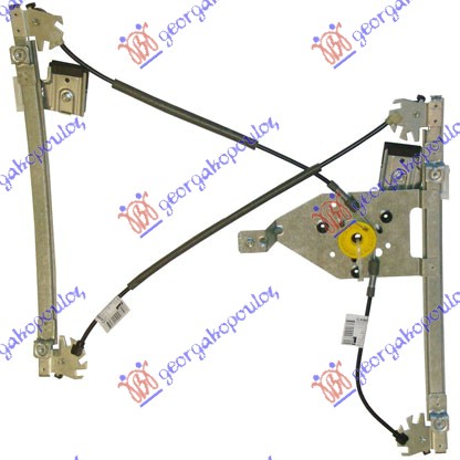 PODIZAC PREDNJEG PROZORA ELEKTRICNI (BEZ MOTORA) (A KVALITET) - LEVO