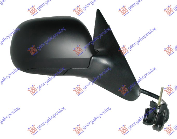 RETROVIZOR MEHANICKI SA SAJLOM KRATKI (KONVEKSNO STAKLO) - DESNO