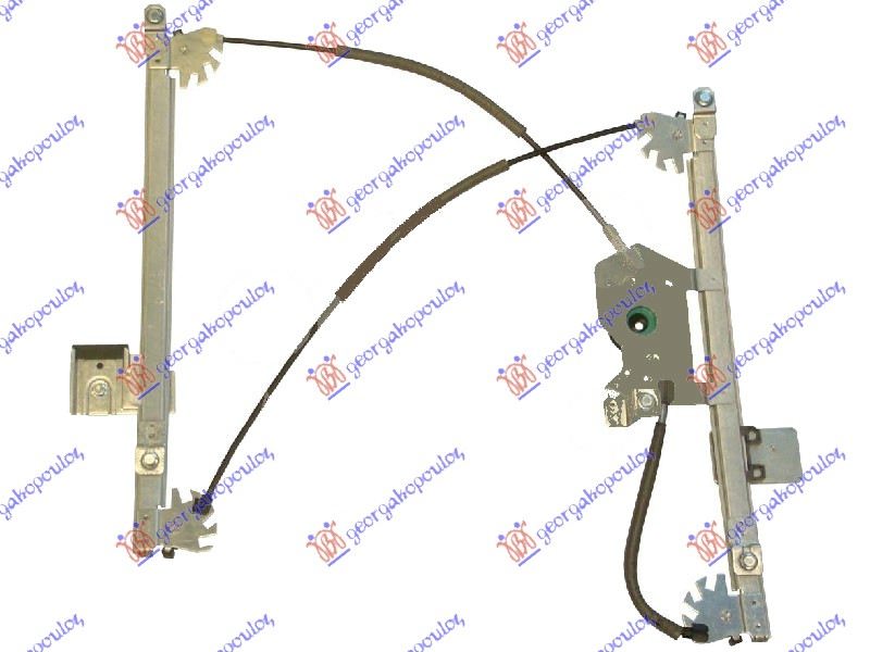 PODIZAC PREDNJEG PROZORA ELEKTRICNI (BEZ MOTORA) (A KVALITET) - DESNO