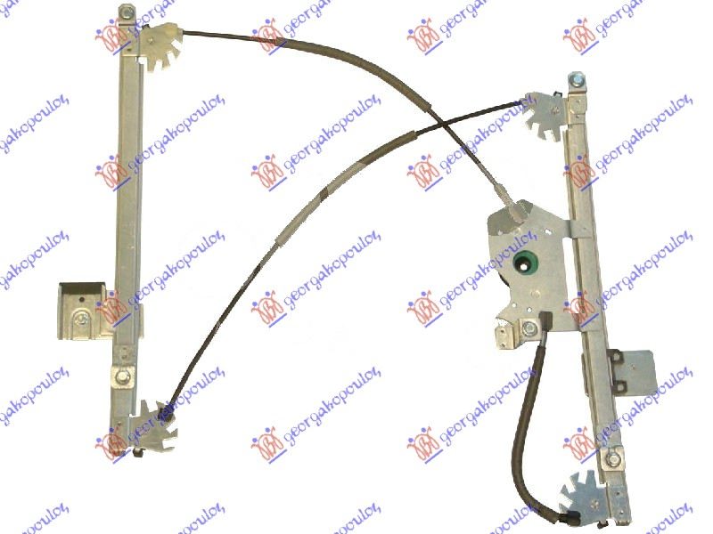 PODIZAC PREDNJEG PROZORA ELEKTRICNI (BEZ MOTORA) (A KVALITET) - LEVO