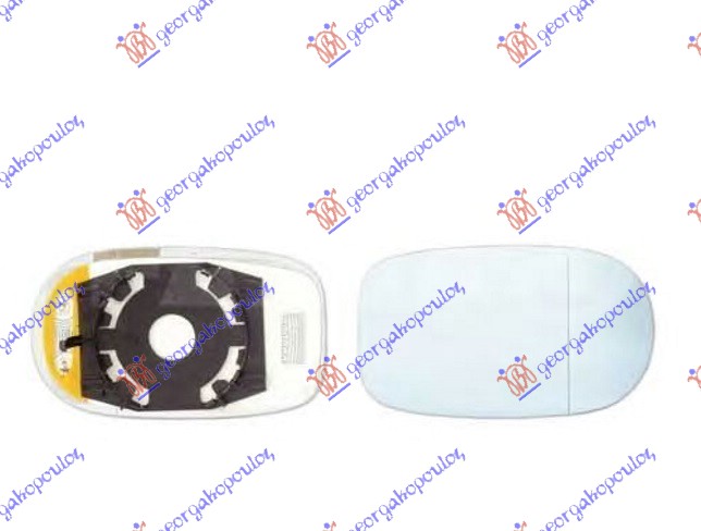 STAKLO RETROVIZORA SA GREJACEM - DESNO