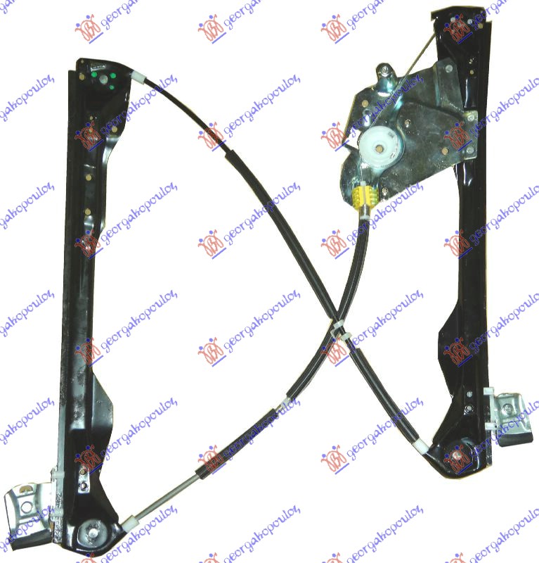 PODIZAC PREDNJEG PROZORA ELEKTRICNI (BEZ MOTORA) - DESNO