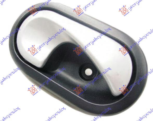 KVAKA PREDNJIH/ZADNJIH VRATA UNUTRASNJA CRNA/HROM - DESNO