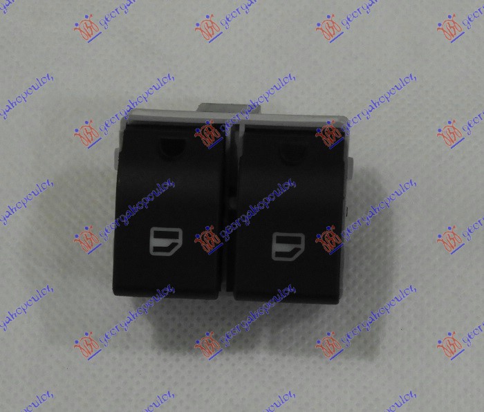 PREKIDAC U PREDNJIM VRATIMA (2 TASTERA) (AUTO) (CRNI KONEKTOR) (2/4 VRATA ZA PRE - LEVO