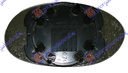 STAKLO RETROVIZORA (KONVEKSNO) - DESNO