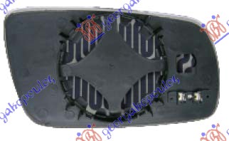 STAKLO RETROVIZORA SA GREJACEM (ASFERICNO) - LEVO