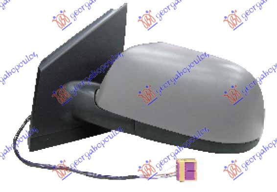 RETROVIZOR ELEKTRICNI SA GREJACEM (ASFERICNO STAKLO) - LEVO