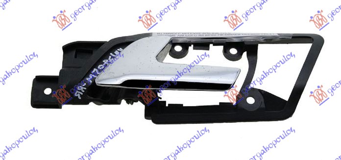 KVAKA ZADNJIH VRATA UNUTRASNJA HROM - LEVO