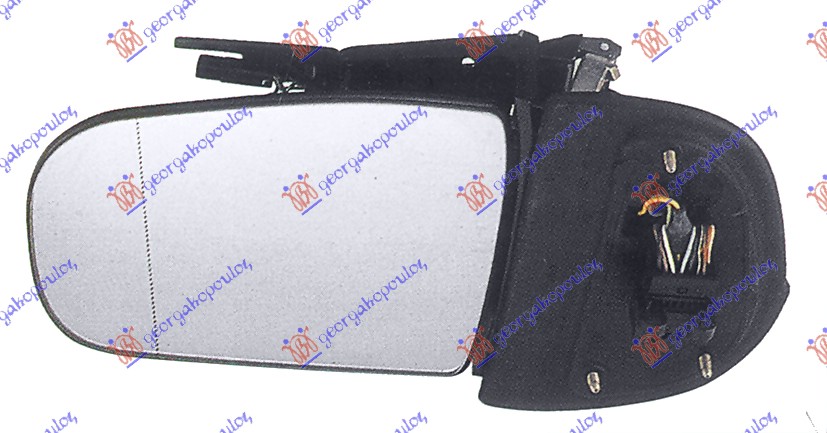 RETROVIZOR (BEZ POKLOPCA) ELEKTRICNI SA GREJACEM (ELEKTRO-SKLOPIV) (MIGAVAC) (A  - LEVO