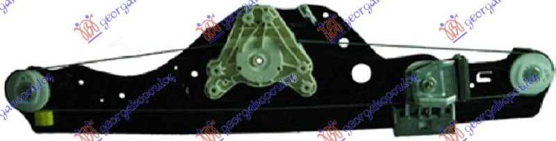 PODIZAC ZADNJEG PROZORA ELEKTRICNI (BEZ MOTORA) - LEVO