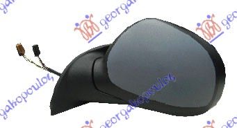 RETROVIZOR ELEKTRICNI SA GREJACEM PM 09- (KONVEKSNO STAKLO) - LEVO