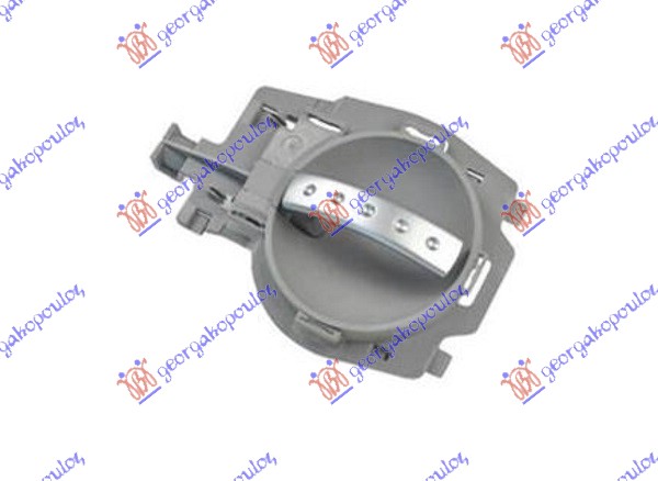 KVAKA PREDNJIH/ZADNJIH VRATA UNUTRASNJA SREBRNA/SIVA - LEVO