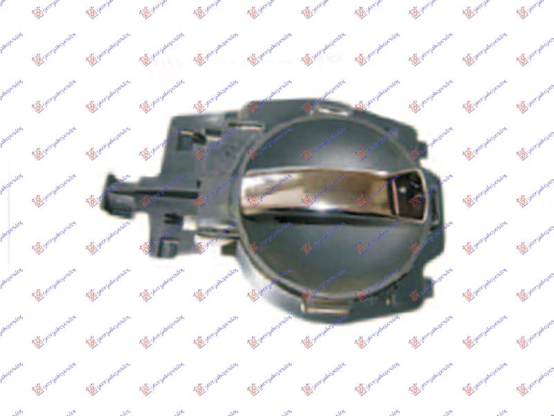 KVAKA PREDNJIH/ZADNJIH VRATA UNUTRASNJA HROM/CRNA - DESNO