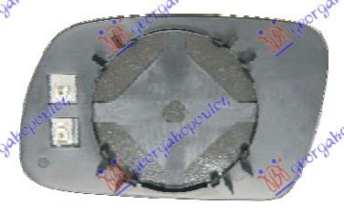 STAKLO RETROVIZORA SA GREJACEM PLAVO 03- (KONVEKSNO) - DESNO