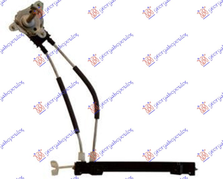 PODIZAC ZAD.PROZORA MEH.L-147(00-10) - LEVO