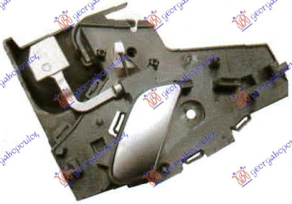 KVAKA ZADNJIH VRATA UNUTRASNJA HROM - LEVO