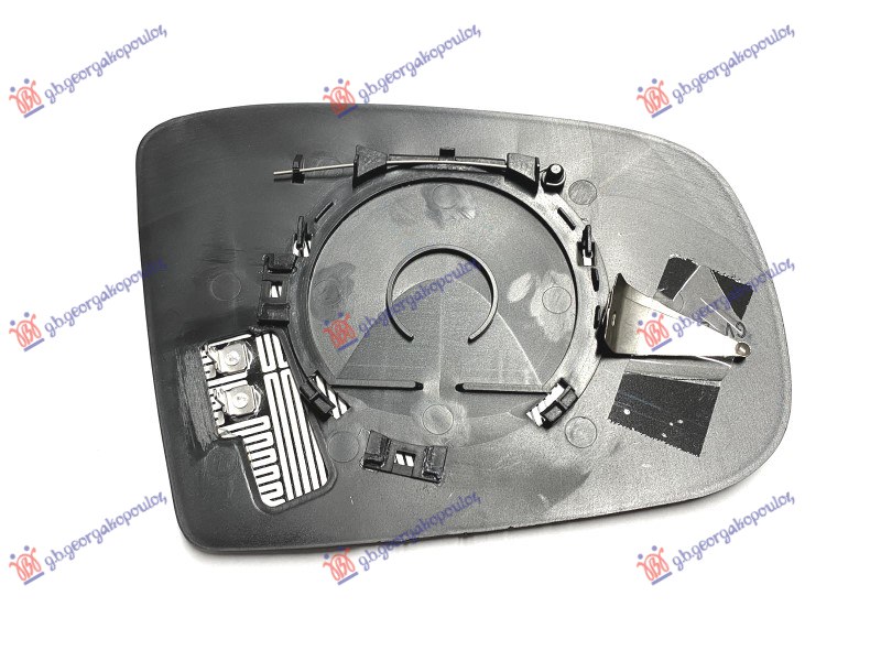 STAKLO RETROVIZORA SA GREJACEM 02- (ASFERICNO) - LEVO