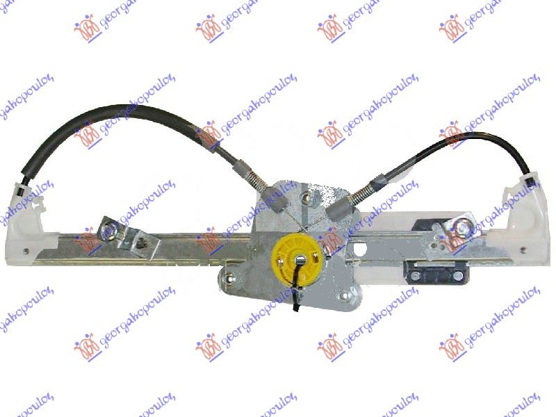 PODIZAC ZADNJEG PROZORA ELEKTRICNI (BEZ MOTORA) 3 VRATA (A KVALITET) - LEVO