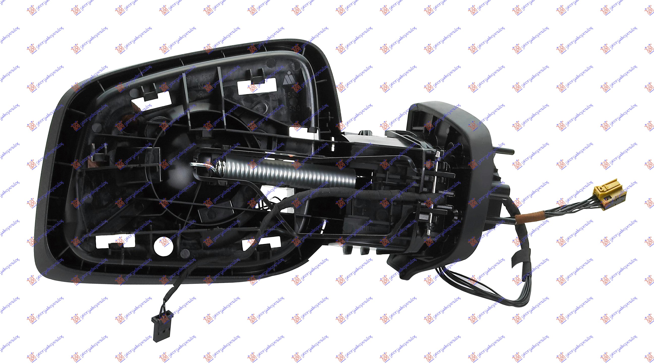 RETROVIZOR (BEZ POKLOPCA) ELEKTRICNI SA GREJACEM 08- (KONVEKSNO STAKLO) - DESNO