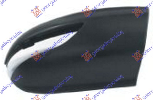 POKLOPAC RETROVIZORA CRNI (SA OTVOROM ZA MIGAVAC) -08 - DESNO