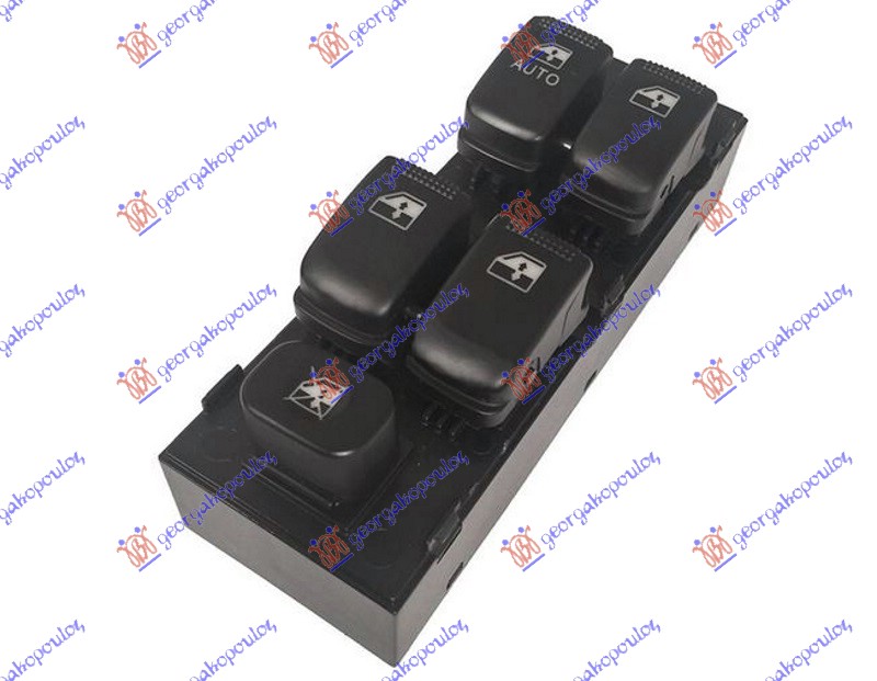 PREKIDAC U PREDNJIM VRATIMA (4 TASTERA) (14 PIN) - LEVO