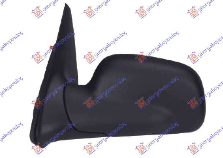 RETROVIZOR ELEKTRICNI SA GREJACEM 01- (A KVALITET) (KONVEKSNO STAKLO) - LEVO