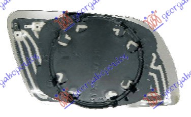 STAKLO RETROVIZORA SA GREJACEM (KONVEKSNO) - DESNO