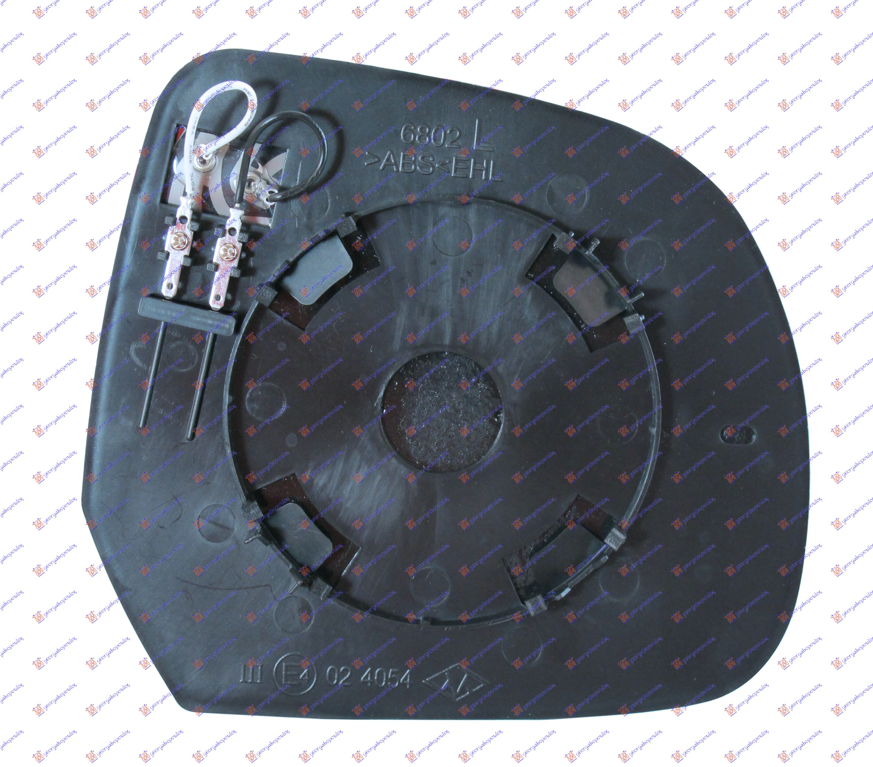 STAKLO RETROVIZORA SA GREJACEM 10-13 (KONVEKSNO)