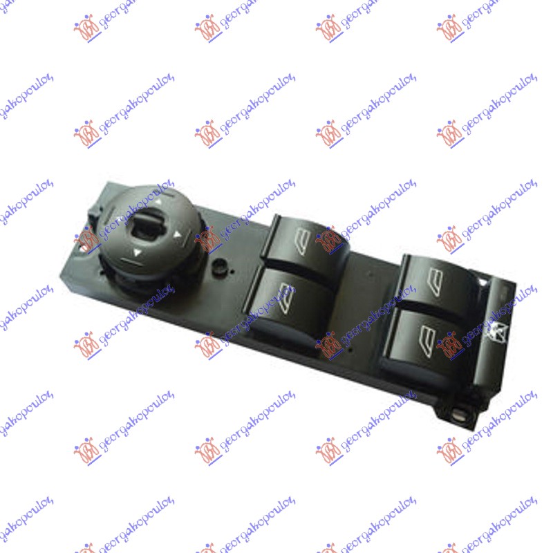 PREKIDAC U PREDNJIM VRATIMA (4 TASTERA) (14 PIN) - LEVO