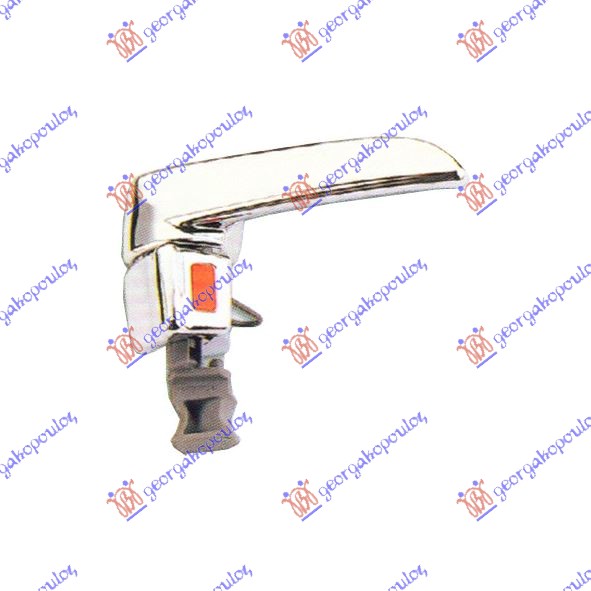 KVAKA PREDNJIH/ZADNJIH VRATA UNUTRASNJA HROM - DESNO