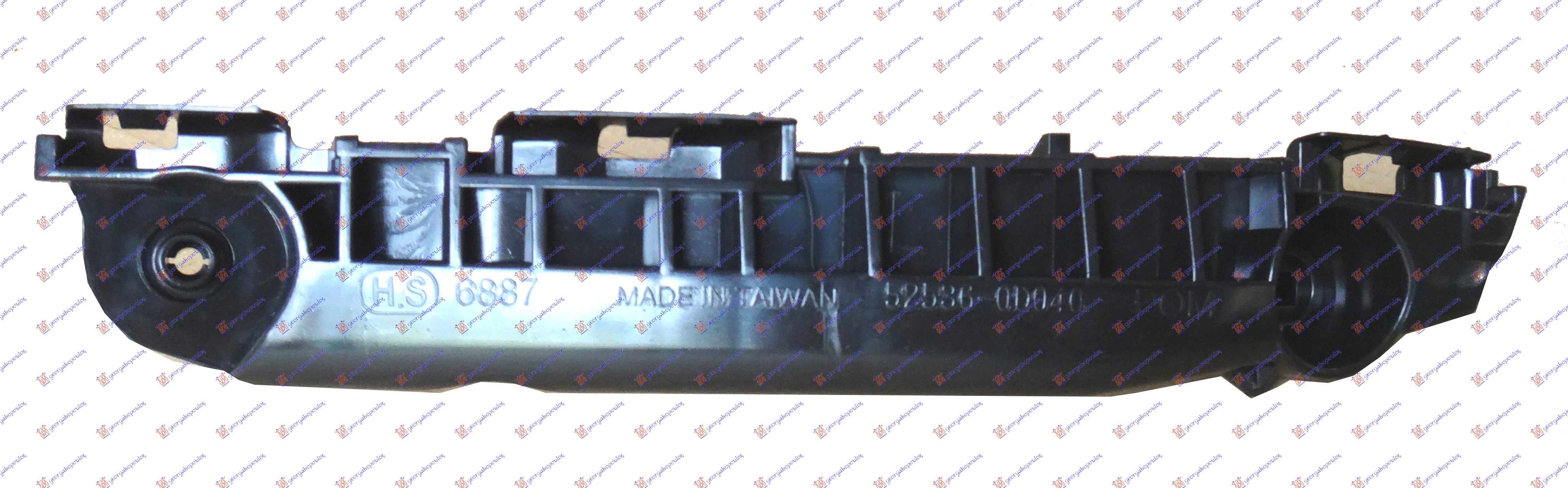 NOSAC PREDNJEG BRANIKA PLASTICNI - LEVO