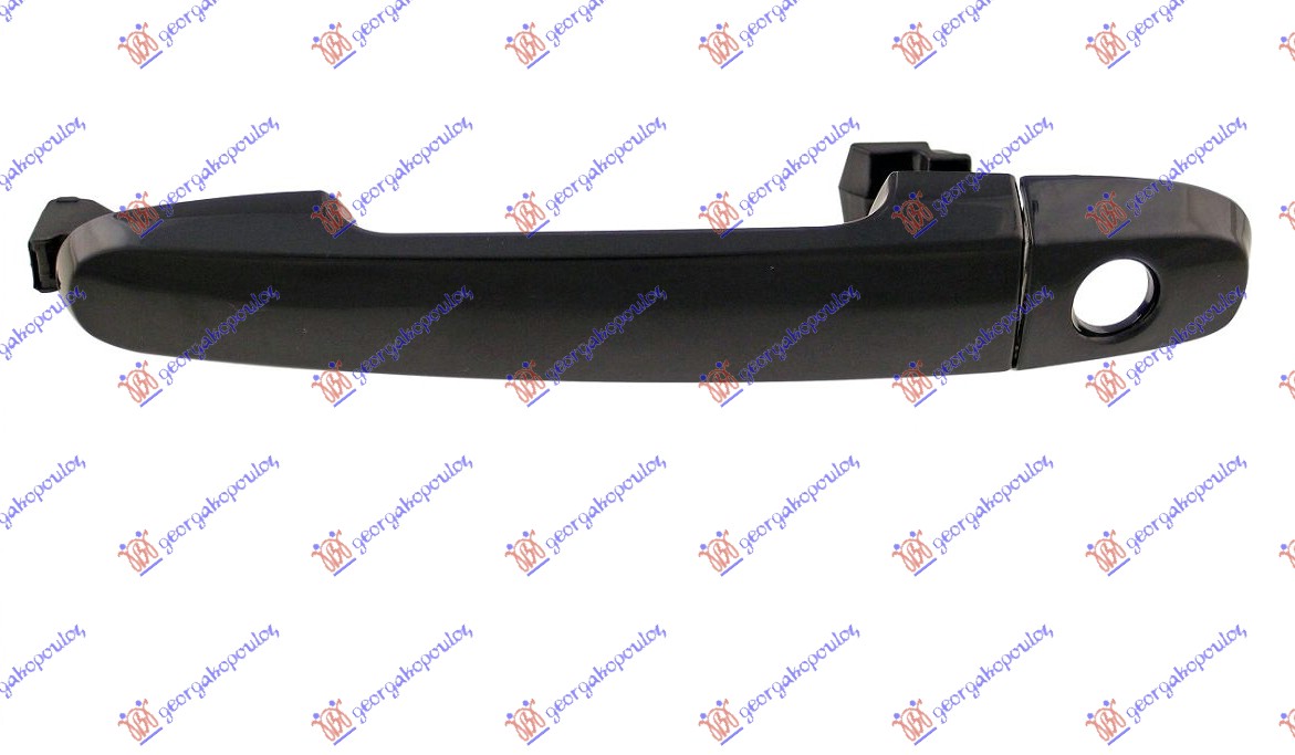 KVAKA PREDNJIH VRATA 3/5 VRATA (L=D) SPOLJASNJA (SA RUPOM ZA KLJUC) - LEVO