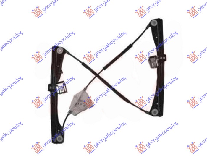 PODIZAC PREDNJEG PROZORA ELEKTRICNI (BEZ MOTORA) 5 VRATA - LEVO