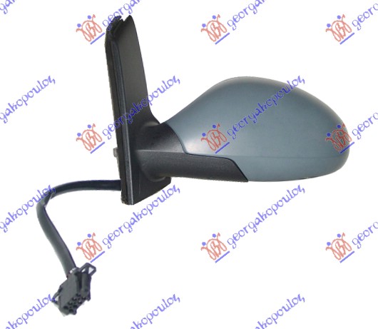 RETROVIZOR ELEKTRICNI SA GREJACEM PM (A KVALITET) (ASFERICNO STAKLO) - LEVO