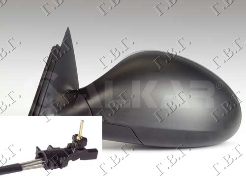 RETROVIZOR MEHANICKI SA SAJLOM PM (ASFERICNO STAKLO) - LEVO