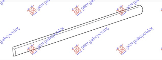 LAJSNA PREDNJIH VRATA (H/B) (O) - DESNO