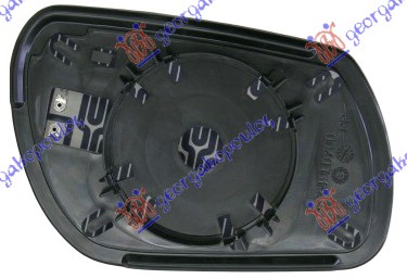 STAKLO RETROVIZORA SA GREJACEM (KONVEKSNO) - LEVO