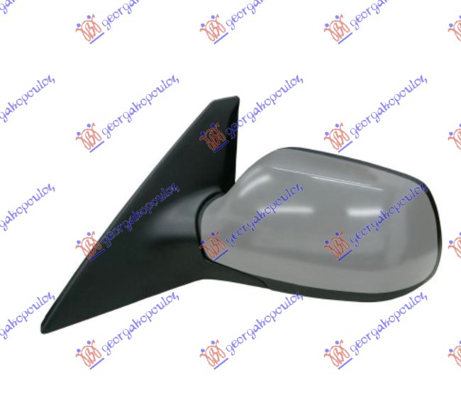 RETROVIZOR ELEKTRICNI SA GREJACEM PM (ELEKTRO-SKLOPIV) (KONVEKSNO STAKLO) - LEVO